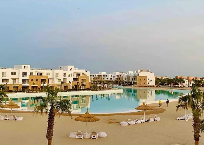 شقة Rustic 1 Br-apt@ Swanlake El Gouna ! الغردقة